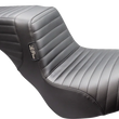 Load image into Gallery viewer, Le Pera Tailwhip Seat - Pleated - Black - FLSL/FXBB '18-'23 LY-580PT - Main Product View