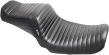 Load image into Gallery viewer, Le Pera Tailwhip Seat - Pleated - Black - FXD '06-'17 LK-581PT - Main Product View