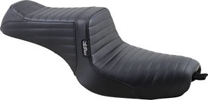 Le Pera Tailwhip Seat - Pleated - Black - XL '10-'22 LK-586PT - Main Product View