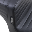 Load image into Gallery viewer, Le Pera Tailwhip Seat - Pleated - Black - XL '10-'22 LK-586PT - Side View