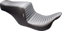 Load image into Gallery viewer, Le Pera Tailwhip Up Front Seat - Pleated - Black - FL '08-'24 LKU-587PT - Main Product View