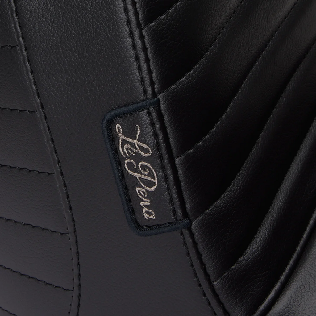 Le Pera Tailwhip Up Front Seat - Pleated - Black - FL '08-'24 LKU-587PT - Back View