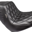 Load image into Gallery viewer, Le Pera Tailwhip Up Seat - Double Diamond - Black - FLSB/FXLR '18-'24 LYRU-580DD - Main Product View