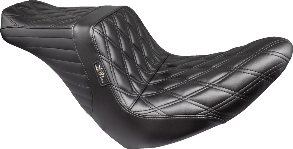 Le Pera Tailwhip Up Seat - Double Diamond - Black - FLSB/FXLR '18-'24 LYRU-580DD - Main Product View