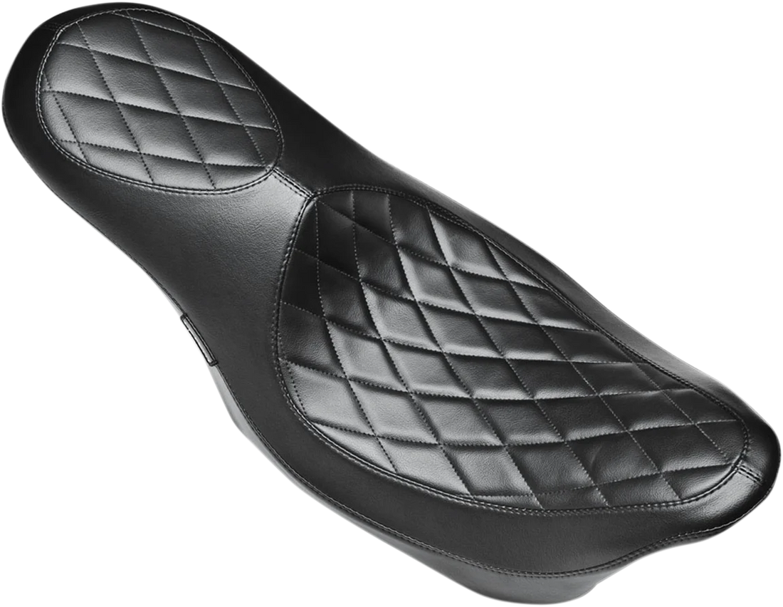 Le Pera Villain Seat - Smooth - Black - FL '08-'23 LK-817PY - Side View