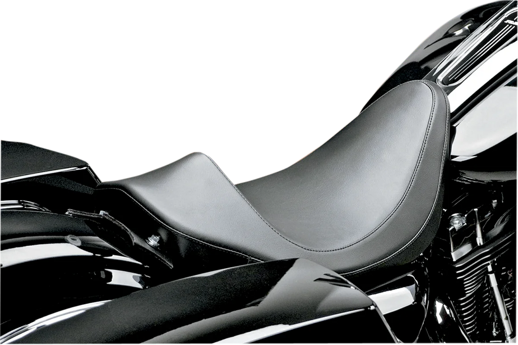 Le Pera Villain Solo Seat - Smooth - Black - FL '08-'23 LK-807 - Main Product View