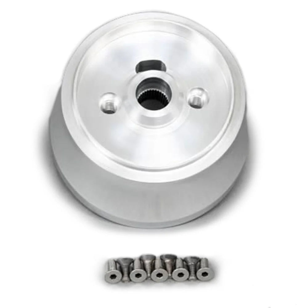 Lecarra Steering Wheel Adapter Nine Bolt 67-94 GM Black B-26423