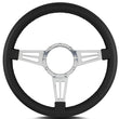 Load image into Gallery viewer, Lecarra Steering Wheel Mark 4 Do uble Slot Pol. w/Blk Wra 44401