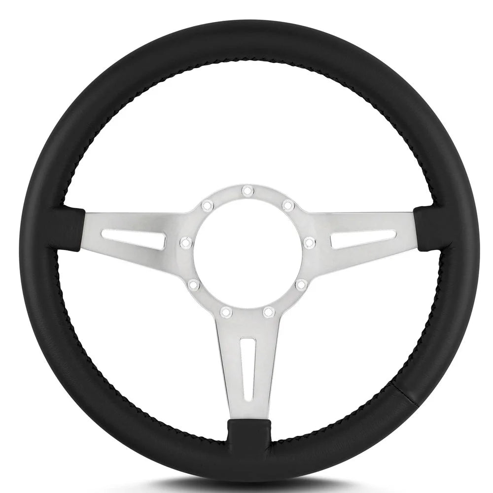 Lecarra Steering Wheel Mark 4 El egante Pol. w/Blk Wrap 43201