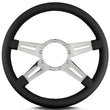 Load image into Gallery viewer, Lecarra Steering Wheel Mark 9 El egante Pol. w/Black Wrap 93201