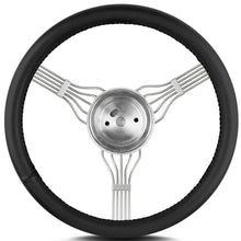 Load image into Gallery viewer, Lecarra Steering Wheel Newstalgi c Banjo Pol. w/Blk Wrap 55301