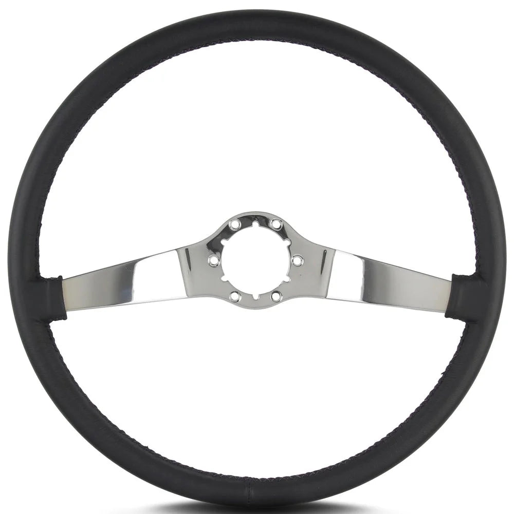 Lecarra Steering Wheel Stainless Steel  Vette Two Smooth 66601