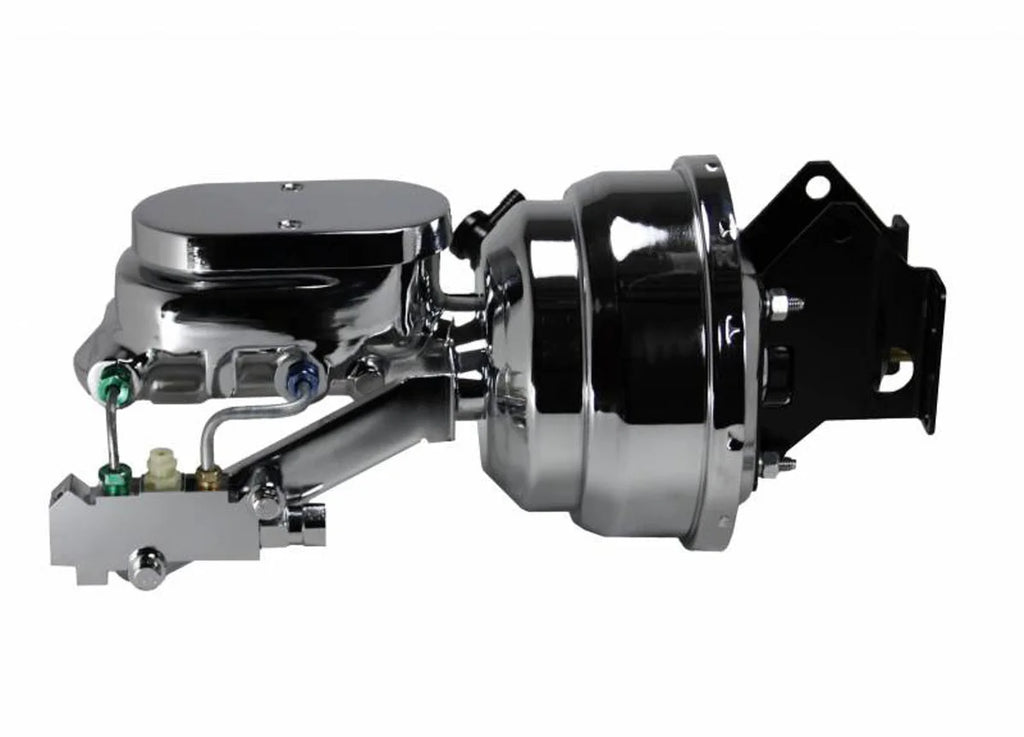 Leed Brakes 8in Dual Power Brake Booster 1-1/8in Master E96B2