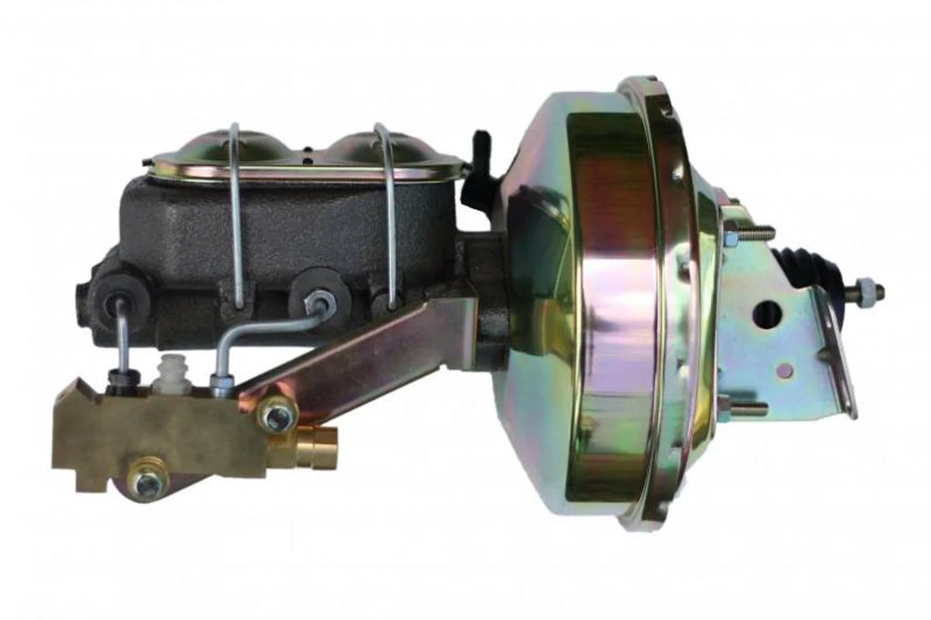 Leed Brakes 9in Zinc Booster AFX 1- 1/8in Bore MC Side Mount 1E1A3