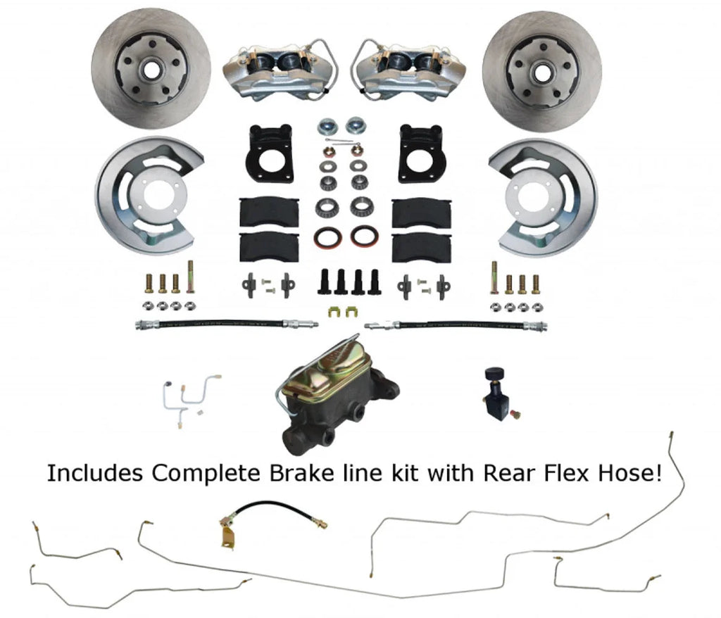Leed Brakes Mustang 1965-66 Manual C onversion Kit with Compl FC0001-405LK