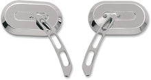 Load image into Gallery viewer, Left Oval Mirror DragSpecialties 60-6232LBL1 - Main Product View