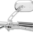 Load image into Gallery viewer, Left Oval Mirror DragSpecialties 60-6232LBL1 - Side View