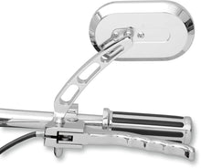 Load image into Gallery viewer, Left Oval Mirror DragSpecialties 60-6232LBL1 - Side View