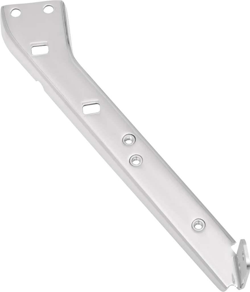 Left Saddlebag Rail Support Bracket - Chrome DragSpecialties S77-0135L - Main Product View