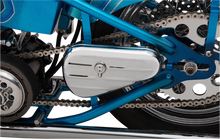 Load image into Gallery viewer, Left Teardrop Toolbox - Chrome DragSpecialties 74348 - Side View