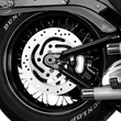 Load image into Gallery viewer, Legend Suspension AIR AIR Suspension fits 1988-1999 Harley-Davidson Softail FXST / FLST - Back View