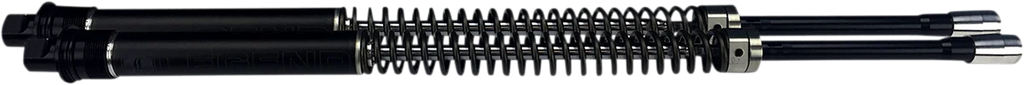 Legend Suspension AXEO - Black - 41 mm fits 2009-2013 Harley-Davidson Tri-Glide - Side View