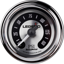 Load image into Gallery viewer, Legend Suspension Fairing Mounted LED Backlit PSI Gauges - Diamond Cut - Side View