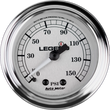 Load image into Gallery viewer, Legend Suspension Fairing Mounted LED Backlit PSI Gauges - Silver - Main Product View