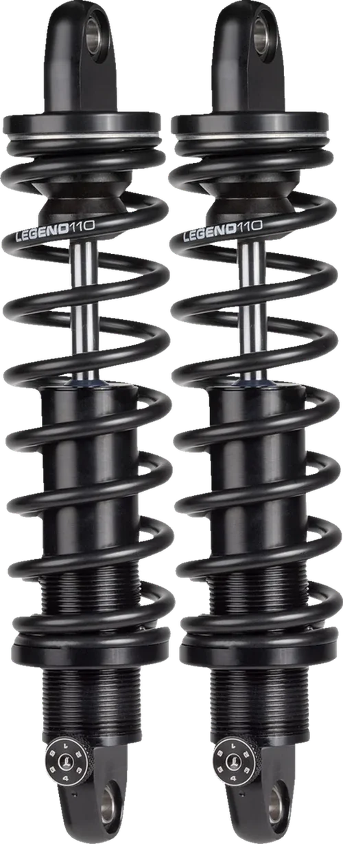 Legend Suspension REVO-A Adjustable Dyna Coil Suspension - Black - Standard - 14" - Back View