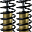 Load image into Gallery viewer, Legend Suspension REVO-A Adjustable Dyna Coil Suspension - Gold - Heavy-Duty - 14" 13101783 - Back View