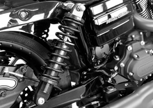 Load image into Gallery viewer, Legend Suspension REVO-A Adjustable Dyna Coil Suspension - Black - Standard - 12" - Installation View
