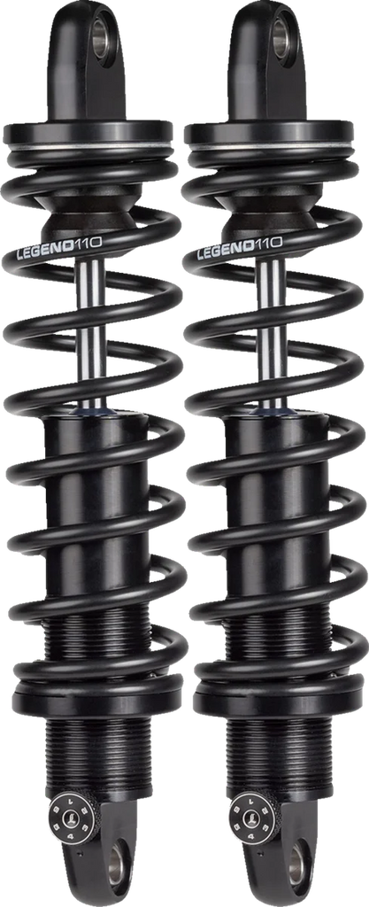 Legend Suspension REVO-A Adjustable Dyna Coil Suspension - Black - Standard - 14" - Back View