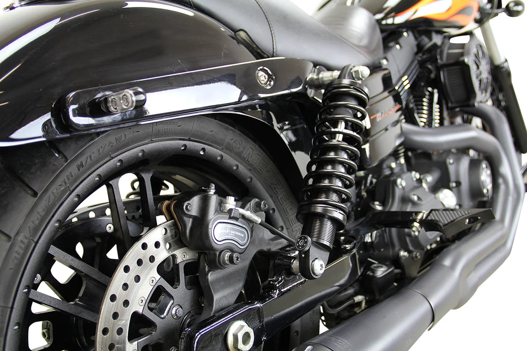 Legend Suspension REVO-A Adjustable Dyna Coil Suspension - Clear Anodized - Standard - 14" - Side View