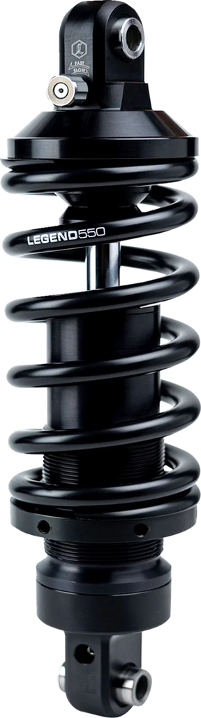 Legend Suspension REVO-A Shock - 13.5" - Heavy Duty - Back View