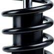 Load image into Gallery viewer, Legend Suspension REVO-A Shock - 13.5" - Standard - Back View
