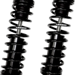 Load image into Gallery viewer, Legend Suspension REVO-A Shocks - Black - 12" fits 1999+ Harley-Davidson FL - Back View