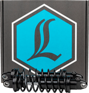 Legend Suspension REVO-A Shocks - Black - 13" HD fits 1999+ Harley-Davidson FL - Main Product View