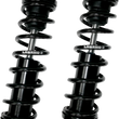 Load image into Gallery viewer, Legend Suspension REVO-A Shocks - Black - 13" fits 1999+ Harley-Davidson FL - Back View