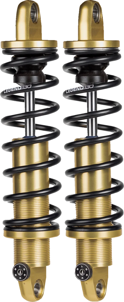Legend Suspension REVO-A Shocks - Black - 13" fits 1999+ Harley-Davidson FL - Additional View 5