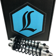 Load image into Gallery viewer, Legend Suspension REVO-A Shocks - Clear Anodized - 12" fits 1999+ Harley-Davidson FL - Main Product View