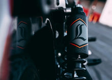 Load image into Gallery viewer, Legend Suspension REVO ARC Canister Decal - Teal 43202400 - Detail View