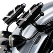 Load image into Gallery viewer, Legend Suspension REVO ARC External Reservoir Mounts - Black - Installation View