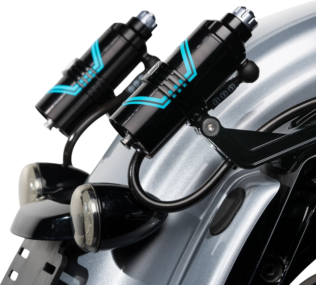 Legend Suspension REVO ARC External Reservoir Mounts - Black - Additional View 7