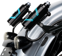 Load image into Gallery viewer, Legend Suspension REVO ARC External Reservoir Mounts - Black - Additional View 7