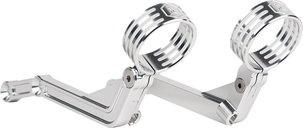 Legend Suspension REVO ARC External Reservoir Mounts - Clear - Main Product View