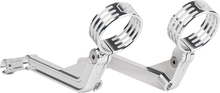 Load image into Gallery viewer, Legend Suspension REVO ARC External Reservoir Mounts - Clear - Main Product View