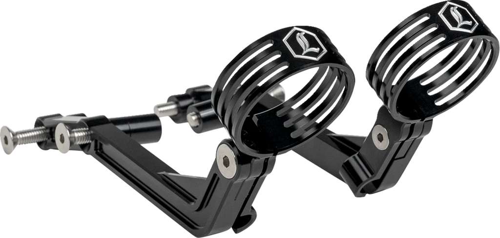 Legend Suspension REVO ARC External Reservoir Mounts - Clear - Additional View 7