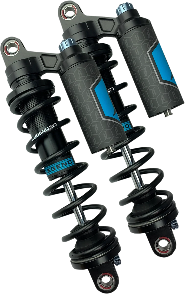 Legend Suspension REVO ARC Piggyback Shocks - Black