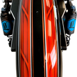 Load image into Gallery viewer, Legend Suspension REVO ARC Piggyback Shocks - Heavy Duty - Black - 14" fits 1984-2000 Harley-Davidson FXR - Additional View 5