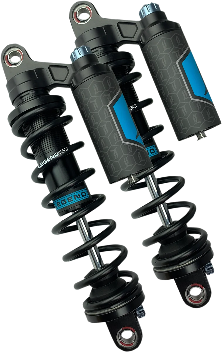 Legend Suspension REVO ARC Piggyback Shocks - Black